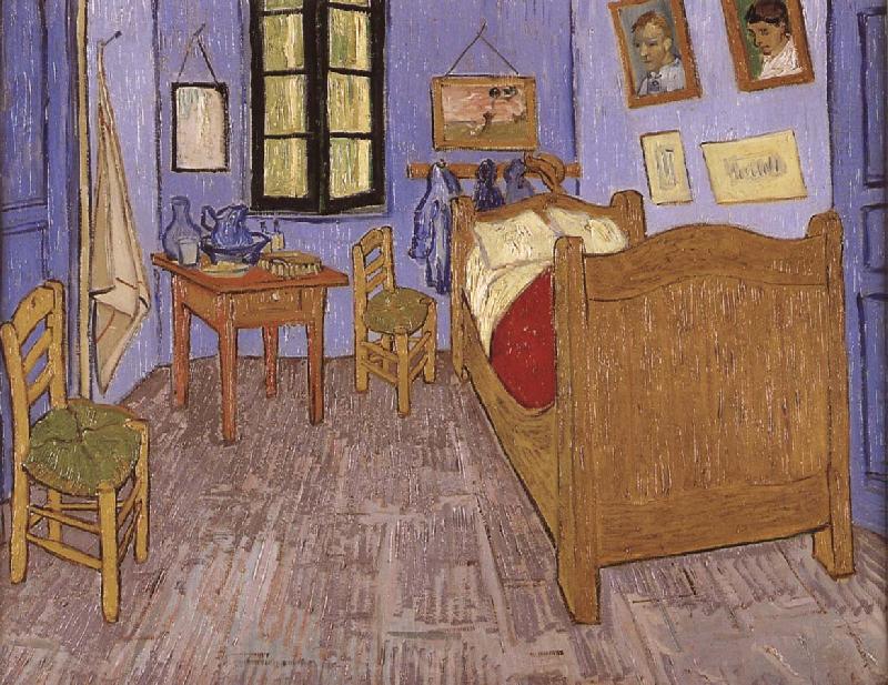 Vincent Van Gogh Vincent-s bedroom in Arles